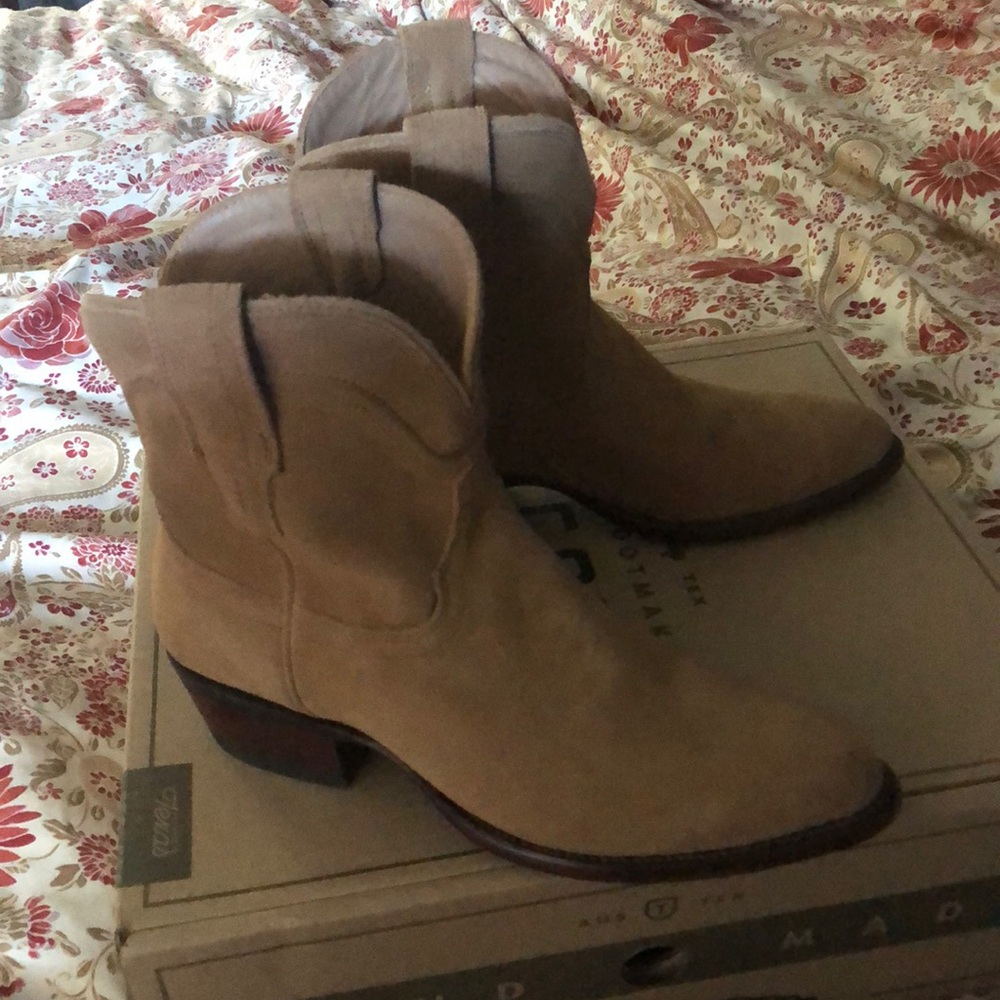 Tecovas suede boots